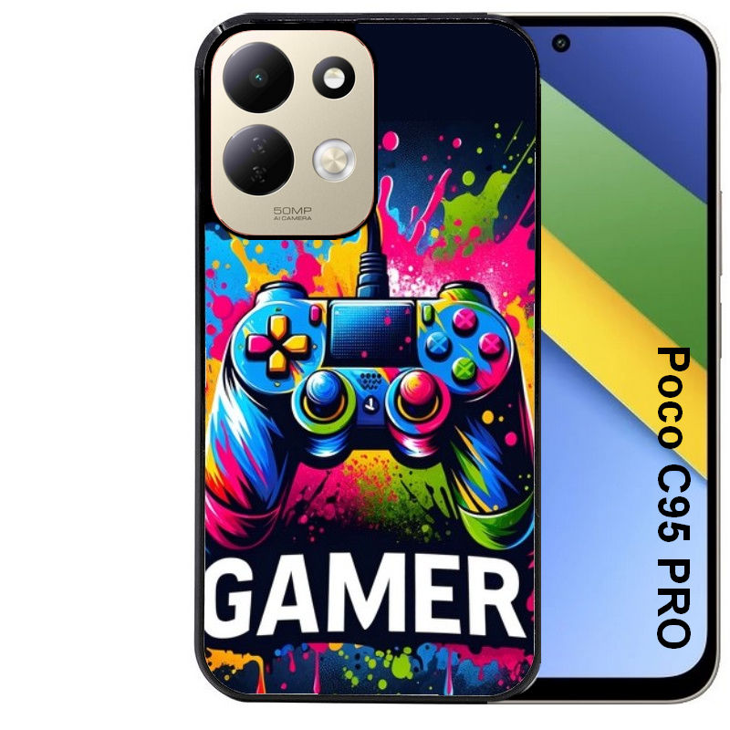Coque pour POCO C95 PRO gamer