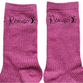 Chaussettes paillettes rose motif rëveuse