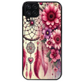 Coque noire taperso pour galaxy A22 A32 A52 A52S 4G 5G  avec motif dreamcatcher et coeur protection antichoc personnalisée