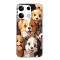 Coque taperso pour POCO M6 PRO 4G avec motif chien smile protection antichoc personnalisée