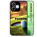 Coque noire pour Honor 600 LITE avec motif golf personnaliséee protection antichoc personnalisée