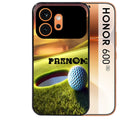 Coque noire taperso pour Honor 600 et 600 PRO avec motif golf personnalisee protection antichoc personnalisée