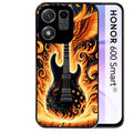 Coque pour Honor 600 SMART guitare flamme