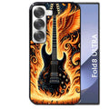 Coque pour Z FOLD 8 ULTRA guitare flamme