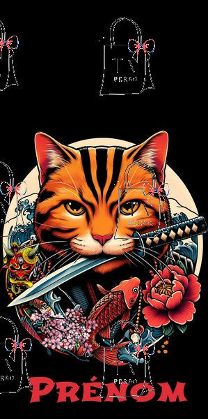 Chat carpe koi
