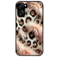 Coque noire taperso pour OnePlus Nord CE5 avec motif effet fourrure leopard 1 protection antichoc personnalisée
