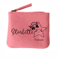 Porte monnaie personnalisé starlette en feutrine en feutrine