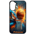Coque noire taperso pour Redmi A5 4G avec motif basket ball color personnalise protection antichoc personnalisée