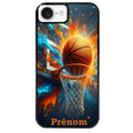 Coque noire taperso pour Iphone 17 17E AIR MAX PRO avec motif basket ball color personnalise protection antichoc personnalisée