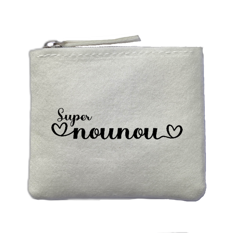 Chaussettes paillettes doré motif super nounou