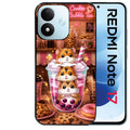 Coque pour Redmi Note 17 et PRO 4G 5G Max hamster cookie bubble tea