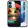 Coque pour Redmi Note 17 et PRO 4G 5G Max hawaii palmier