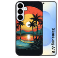 Coque pour Galaxy A08 A18 A28 A38 A58 hawaii palmier
