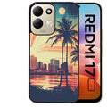 Coque pour Redmi 17 et 17C 4G 5G hawaii retro