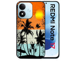 Coque pour Redmi Note 17 et PRO 4G 5G Max hawai sun