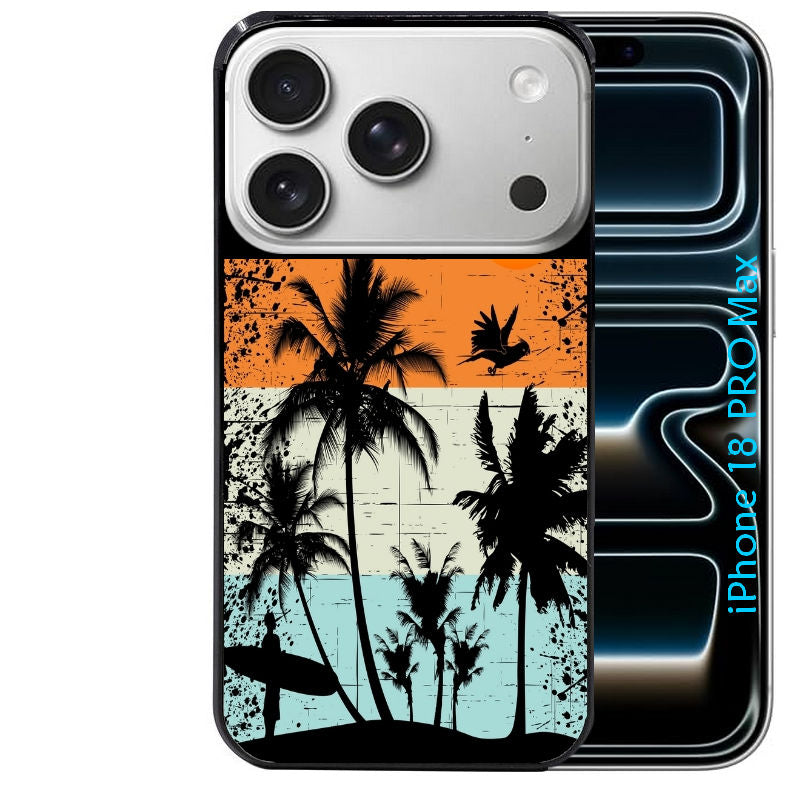 Coque pour Iphone 18 / PRO / PRO MAX / 18E hawai sun