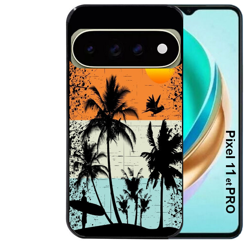 Coque pour Pixel 10 / 11 / PRO / XL hawai sun