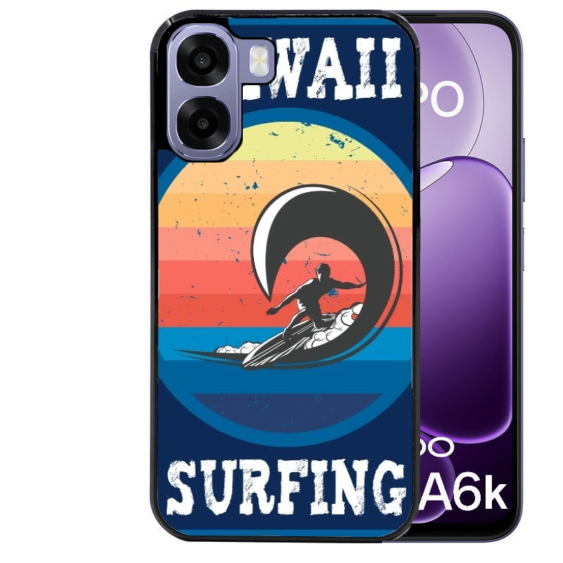 Coque pour Oppo A6 A6 A6K hawaii surf
