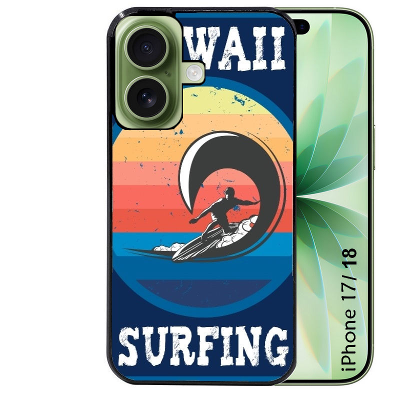 Coque pour Iphone 18 / PRO / PRO MAX / 18E hawaii surf