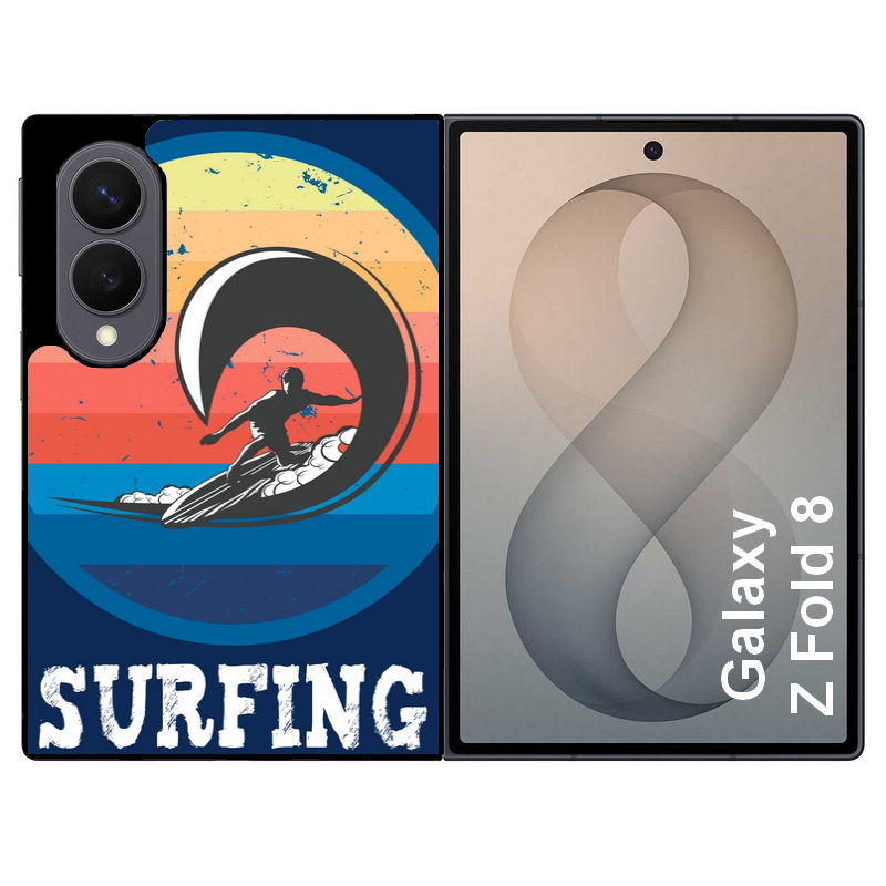 Coque pour Z FOLD 8 hawaii surf