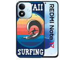 Coque pour Redmi Note 17 et PRO 4G 5G Max hawaii surf