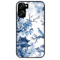 Coque noire taperso pour OnePlus Nord CE5 avec motif japan art protection antichoc personnalisée