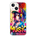 Coque taperso pour Iphone 14 et PRO PLUS PRO MAX avec motif anime manga et music protection antichoc personnalisée