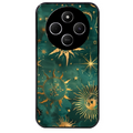 Coque noire taperso pour POCO C75 avec motif lune et astro protection antichoc personnalisée