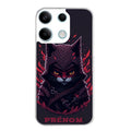 Coque taperso pour POCO X6 5G avec motif chat samourai personnalise protection antichoc personnalisée