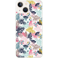 Coque taperso pour Iphone 12 et PRO MINI PRO MAX avec motif jungle et fleur rose protection antichoc personnalisée