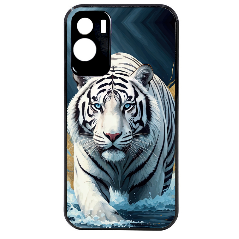 Coque noire taperso pour Honor 70 LITE 90 et LITE avec motif tigre polaire protection antichoc personnalisée