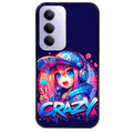 Coque noire taperso pour Redmi 15 4G et 5G avec motif anime crazy protection antichoc personnalisée