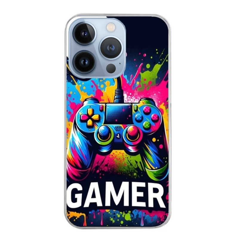 Coque taperso pour Iphone 11 et PRO PRO MAX avec motif gamer protection antichoc personnalisée
