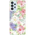 Coque taperso pour Galaxy A13 4G et 5G A23 A53 avec motif fleur couleur pastel protection antichoc personnalisée