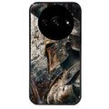 Coque noire taperso pour Redmi A3 avec motif spartan guerrier protection antichoc personnalisée