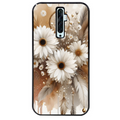 Coque noire taperso pour OPPO Reno 2 et 2Z avec motif dreamcatcher marguerite protection antichoc personnalisée