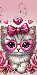 Chat lunettes