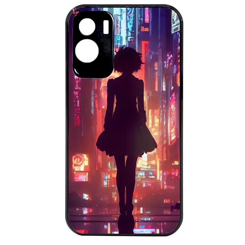 Coque noire taperso pour Honor 70 LITE 90 et LITE avec motif new york anime protection antichoc personnalisée