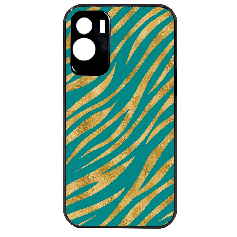 Coque noire taperso pour Honor 70 LITE 90 et LITE avec motif zebre vert protection antichoc personnalisée