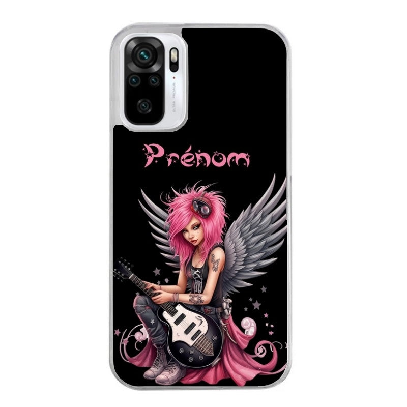 Coque taperso pour Redmi Note 10 4G 5G PRO 10S avec motif fee rock personnalisee protection antichoc personnalisée