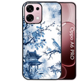 Coque noire taperso pour OPPO A6 PRO 4G et 5G avec motif japan art protection antichoc personnalisée