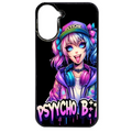 Coque noire taperso pour Redmi A5 4G avec motif anime manga et psycho protection antichoc personnalisée