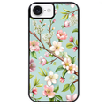 Coque noire taperso pour Iphone 17 17E AIR MAX PRO avec motif fleur de printemps protection antichoc personnalisée
