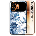 Coque noire taperso pour Honor 600 et 600 PRO avec motif japan art protection antichoc personnalisée