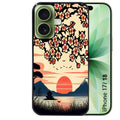 Coque pour Iphone 18 / PRO / PRO MAX / 18E japan cerisier
