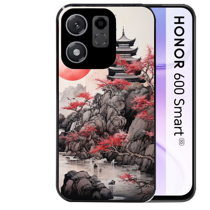 Coque pour Honor 600 SMART japan et temple