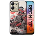 Coque pour Redmi 17 et 17C 4G 5G japan et temple
