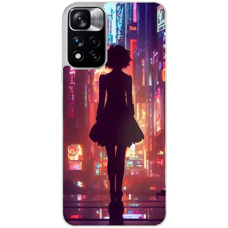 Coque taperso pour Redmi Note 12 4G 5G PRO 4G avec motif new york anime protection antichoc personnalisée