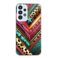Coque taperso pour Galaxy A13 4G et 5G A23 A53 avec motif chevron texas protection antichoc personnalisée