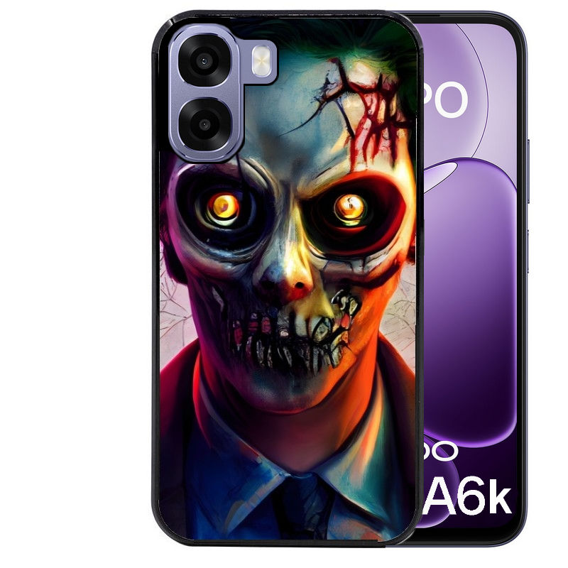 Coque pour Oppo A6 A6 A6K joker manga et zombie walking dead